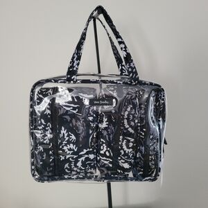 NWT  Vera Bradley 4 pieces Cosmetic Organizer Paisley Noir.